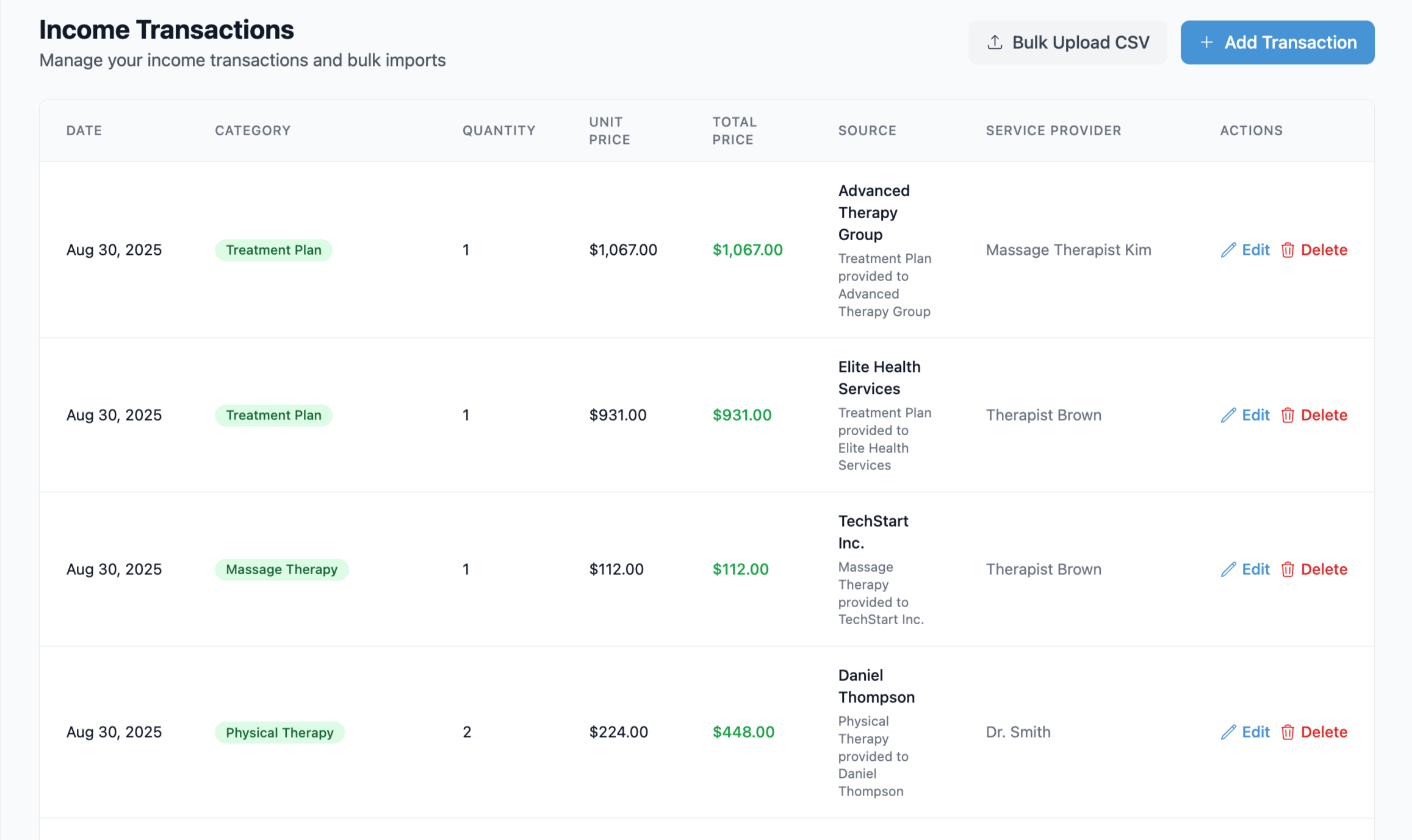 Financial Reports Dashboard